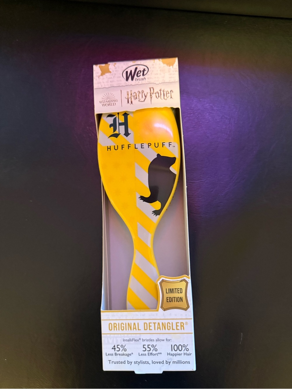 Wet Brush Original Detangler - Hufflepuff Yellow